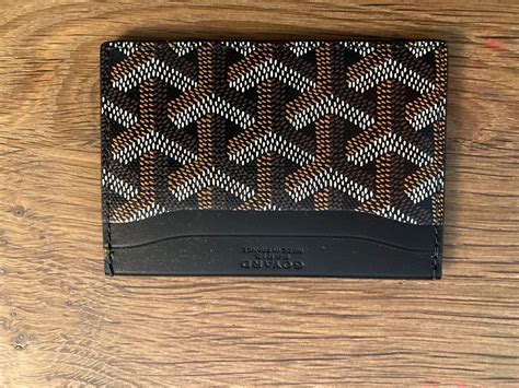 passport holder goyard price|goyard card holder inside.